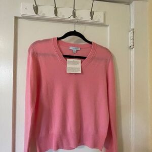 26 80 Pam Beach Cashmere Light Pink Sweater